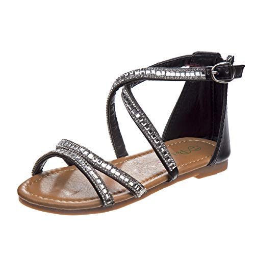 Image of Josmo Girl's Sydney Flat Sandal