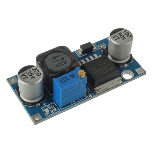 LM2596S Buck Converter Buck Module DC-DC 3.2-35V to 1.25-30V 3A Voltage Adjustable Buck Converter Module(Pack of 6 Pcs)3