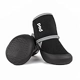 4PCS Dog Boots Paw Protector,Sports Non-Slip Pet Dog Anti-Slip Sole, Breathable Dog Booties Paw Prot