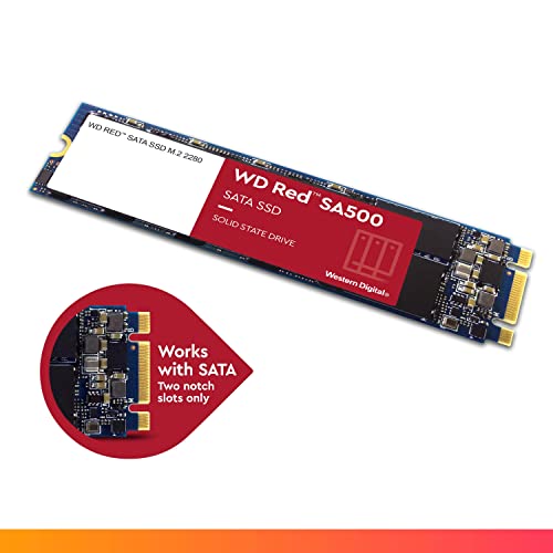 WD Red SA500 NAS SATA SSD 500 GB, M.2 2280 (optimierter Speicher für schnellen Zugriff auf Daten, für den Dauerbetrieb… - Image 5