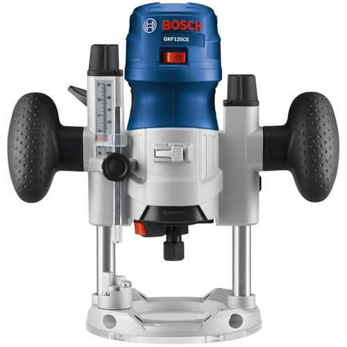 Routeur palmier Bosch GKF125CEPK avec kit combiné à vitesse variable bleu - 6