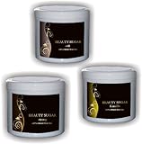 Zuckerpaste Sugaring Beauty Sugar Kennenlern Set + 50 Vliesstreifen GRATIS - zur Haarentfernung - Alle drei Pasten á 500g - für Intimbereich, Gesicht und Körper