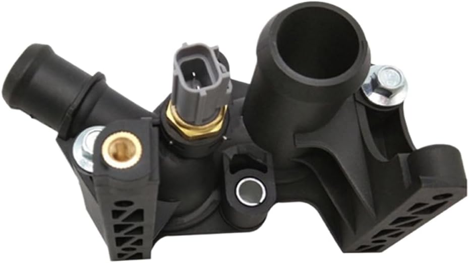 Cooling System Thermostat Housing 2PCS 7M5G-8K556-AC Compatible With Fiesta Focus 2012-2016