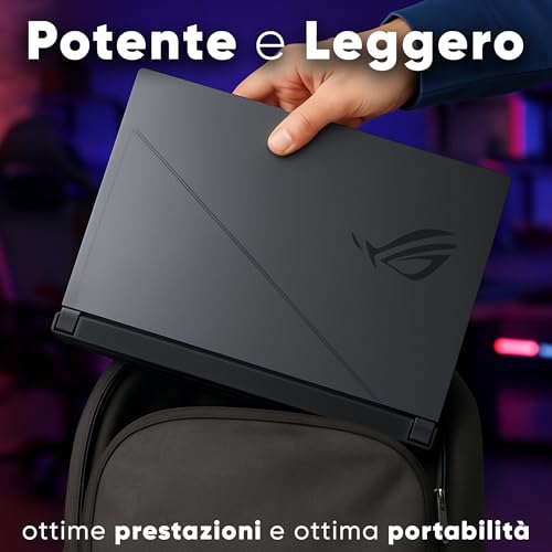 ROG STRIX G16 (2025) PC GAMING, NOTEBOOK GAMING I7-14650HX, NVIDIA GEFORCE RTX 5060 (8GB GDDR7), RAM 32GB DDR5, SSD 1TB, DISPLAY 16" FHD CON THUNDERBOLT 5, BT 5.4, TASTIERA RGB, WIFI 7 - Notebook - Immagine 8