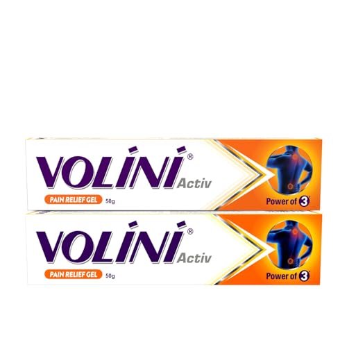 Volini Activ Pain Relief Gel Gel 50 gm (Pack of 2)