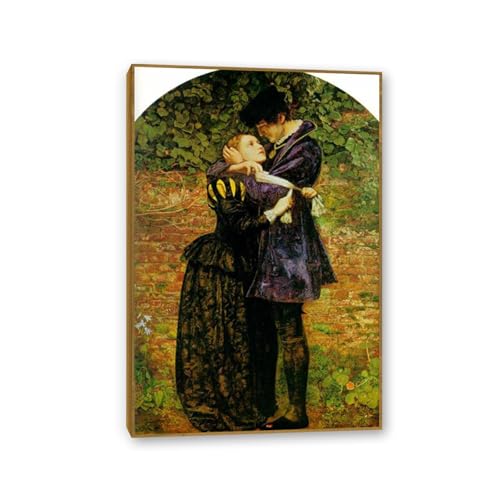 Toile Un huguenot John Everett Millais haut de gamme en teck