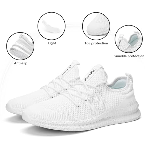 Image of Men's Shoes Running Walking Sneakers Casual Tennis Slip on Shoes Lightweight Breathable Fashion Comfortable Workout Athletic for Gym Sport Shoe