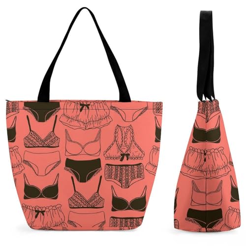 Sac de shopping pour voyage et sac à main sous-vêtements femme 32cm