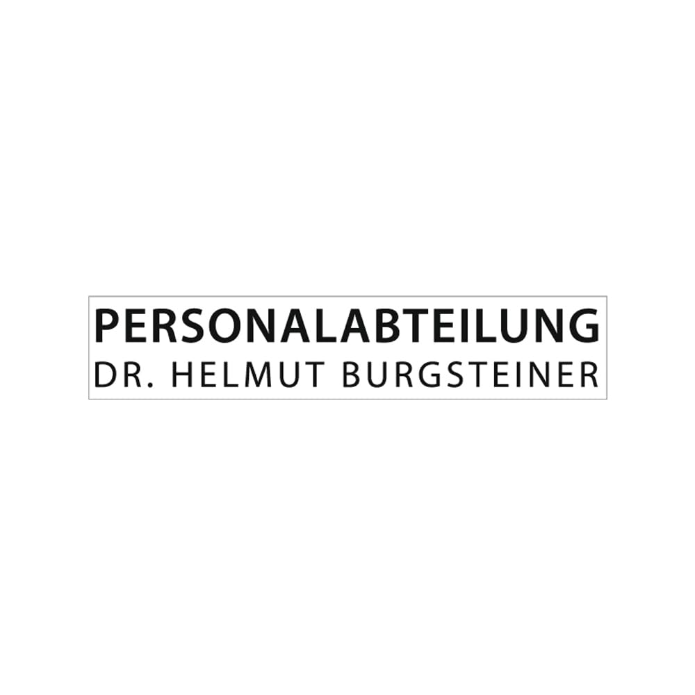 Timbro Personalizzato Trodat Printy 4917 - mm. 50X10 - Fino a 2 righe di Testo - Timbro per Ufficio, per Professionisti, Medici, Infermieri, Avvocati