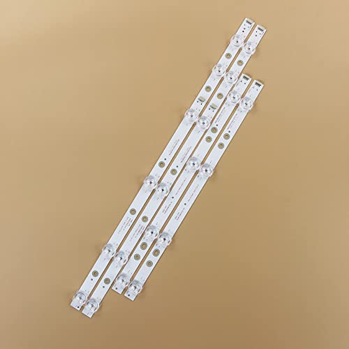 GuuYebe 40S325 40S6500 40S6500S 40S6500FS LED Backlight Strip TV Replacement Part for 40 inch TVs 40FE5606 40L2800C 40D610X2 40F6F 40L2F 40D6 40HR330M10A0 4C-LB4010-HR01J