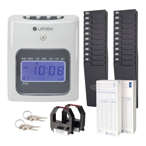 Lathem 400E-KIT view2