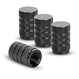 JIAHAI 4 Pièces Bouchons de Valve de Pneu pour Citroen C4 Hybrid (2024 2025), Bouchon Pneu Voiture, Capuchons pour Valves pour Voitures, camions, Motos, SUV et vélos
