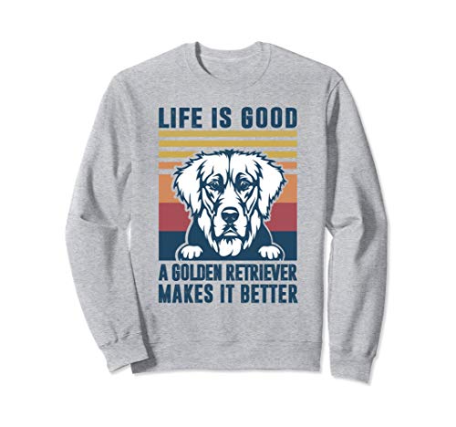 Regalos Golden Retriever Niñas Niños Hombres Mujeres Golden Sudadera