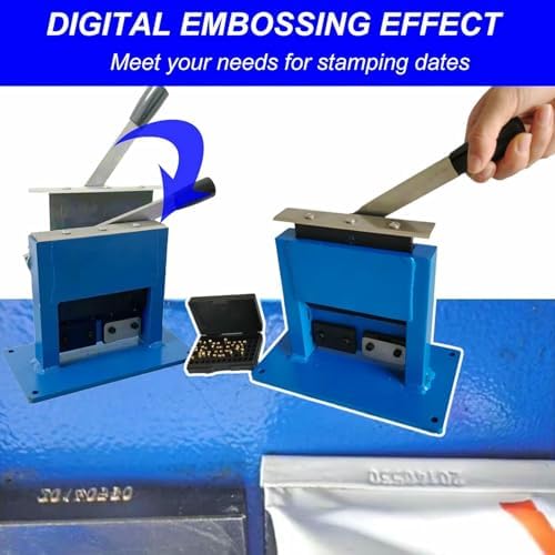 Manual Tube Sealing Machine - Ergonomic Handle, Aluminum Construction, Maximum Width 52mm for Cosmetic and Food Packaging