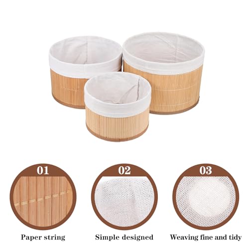 Panier tressé maison stockage table chambre rangement fruits snacks pratique