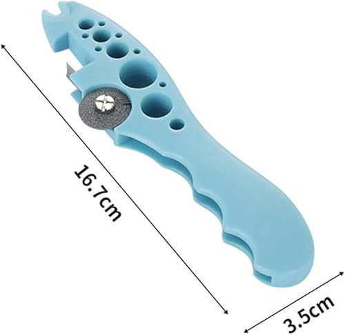 Miniatura 2 de Hemobllo 9 piezas abridor de botellas sacacorchos portátil ampollas corkickle vidrio vial abridor herramientas oro masaje rodillo ampollas