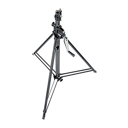 Manfrotto Stativ Wind-Up Schwarz 2-tlg.