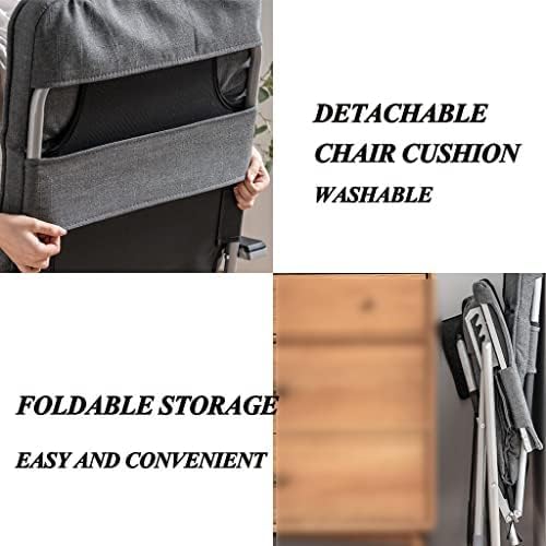 Chaise avec poches latérales réglable pour optimiser l'espace et le confort de travail - 5