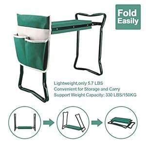 Gardenkneelerandseatstoolheavydutygardenfoldingbenchwithlargetoolpocketandsoftevakneelingpadforgardeninglovers Urban Country Home Decor Garden kneeler and seat stool heavy duty garden folding bench with large tool pocket and soft eva kneeling pad for gardening lovers urban country home decor