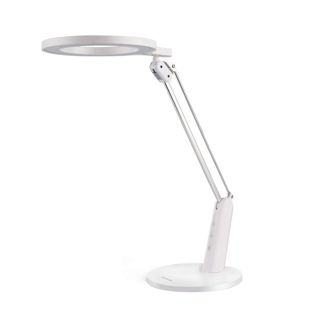 HEXEH Lampada da Tavolo Desk LED Lampada Regolabile bilanciere Luce di Lettura con On/off forcellone Lampada da Comodino Eye-Cura della Lampada di Lettura Lampada da Scrivania