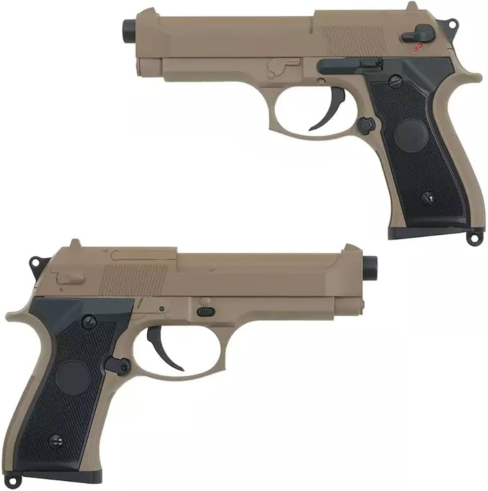 Amazon.co.jp: CYMA M92F MOSFET 電動ハンドガン TAN : ホビー