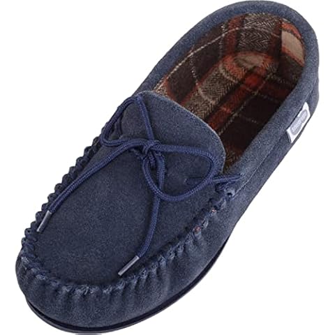 SNUGRUGS Chaussons en daim pour homme Cover