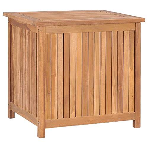 vidaXL Teak Massiv Gartenbox Aufbewahrungsbox Auflagenbox Kissenbox...