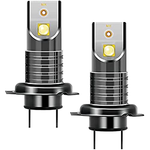 Haipky H7 LED Faro De Coche 12000LM Kit De Reemplazo Para Lámparas Halógenas De Xenón, Tamaño 1: 1, Blanco 6000K, Paquete De 2 Cover