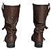 Caribbean Pirate Boots Adventure Footwear Halloween Costume Renaissance Medieval Cosplay