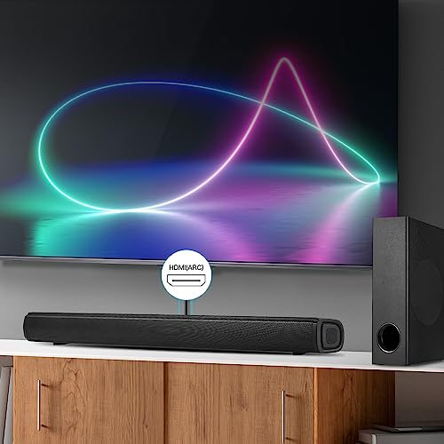 Image of TCL S332W 2.1 CH Soundbar with Wired Subwoofer, Supportig Bluetooth, HDMI(ARC), Coaxial Input, AUX, USB & Remote Cotrol (Black)