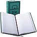 Boorum & Pease 66-500-R Record/Account Book, Record Rule, Green, 500 Pages, 12 1/8 x 7 5/8