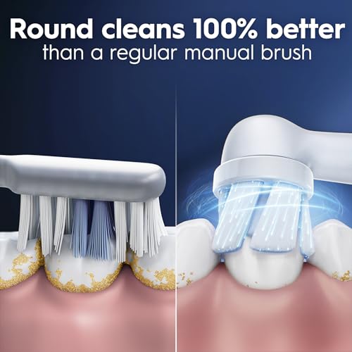 Oral-B iO Ultimate Clean Replacement Brush Heads, 5 Count, 4 Ultimate Clean + 1 Gum & Sensitive White