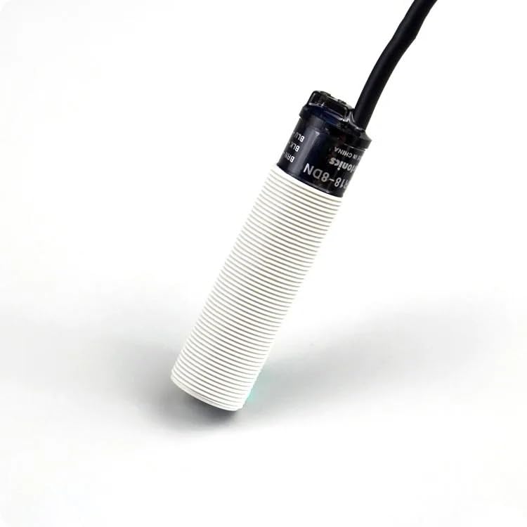 NURII Capacitive Proximity Switch Sensor, CR18-8DN, Detect Distance of 8mDC 3-Wire 12-24VDC, Original