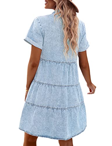 Grapent Summer Dresses For Women 2023 Casual Womens Dresses For Fall Pregnancy Dresses For Summer Baby Shower Maternity Dresses Maternity Dresses For Summer Photoshoot Color Roadknight Blue Size Xl #TOP1