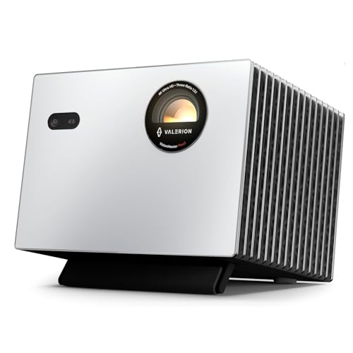 Valerion StreamMaster Plus2 Projetor a Laser 4K - Cinema IMAX de 300', 4ms | 240Hz, Projetor para Jogos com 3D, Dolby Vision, HDR10, Google TV, Casa Inteligente e Assistente de IA