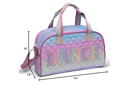 Danz N Motion Dancing Over The Rainbow Duffel Dance Bag3