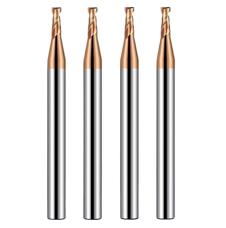 1pc HRC55 2-ostrzowy stal wolframowa węglik spiekany przecinek dziesiętny Nano powłoka płaskodenne frez palcowy CNC mechaniczne narzędzia do frezowania(9x27xD10x75L)
