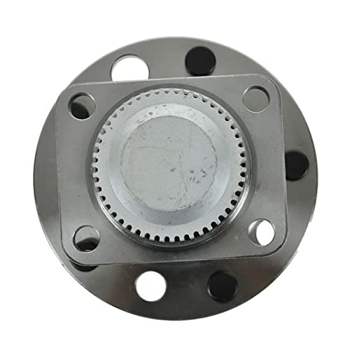 Image of TRQ Front Driver and Passenger Side Wheel Bearing and Hub Assembly Set 2 Piece Compatible with 1984-1990 Chevrolet Corvette