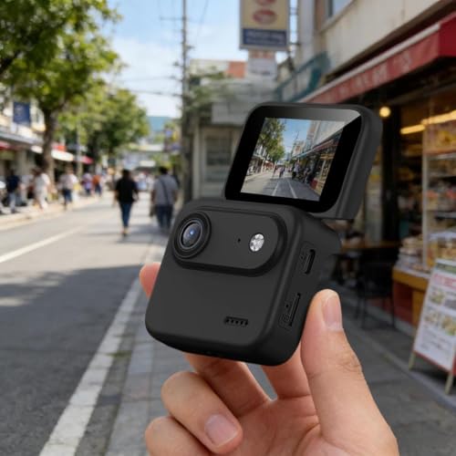 CAffymtkji Mini Sports Camera 4k Vlog Recorder miniatura 2