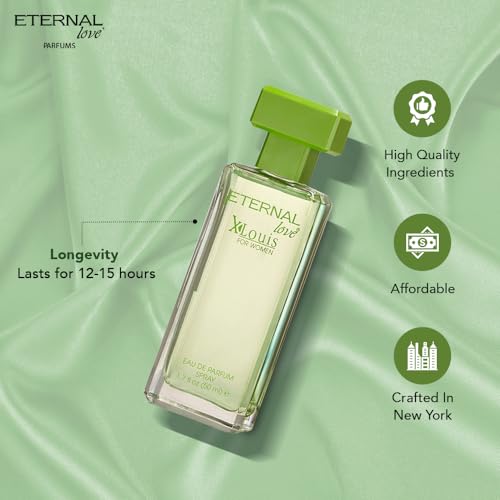 Image of Eternal Love - XLouis Eau De Parfum Women | Long-Lasting Perfume | Floral & Fruity Harmony | Travel-Friendly Grooming Essential | Refreshing Floral Scent | All-Day Freshness | 50ml