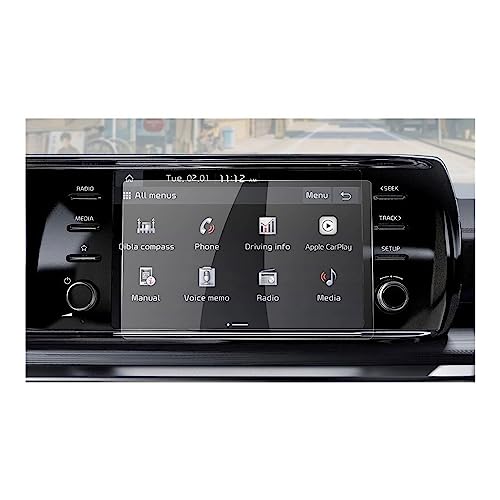 Verre trempé 208 x 126 mm protection écran GPS 8 pouces