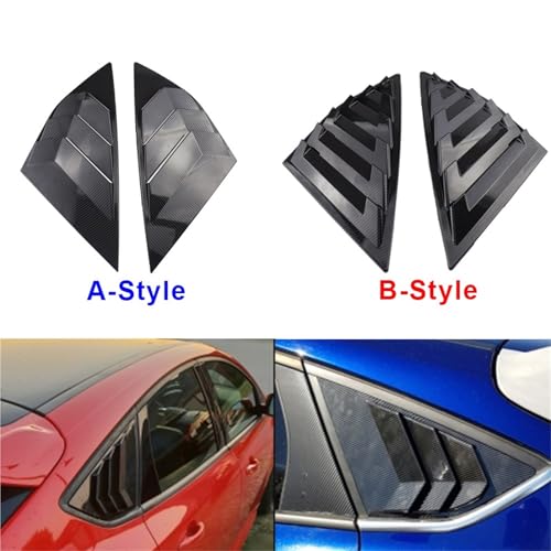 Persiennes de fenêtres protection et style pour Ford Focus ST RS 2012-18 Grille voiture - 6
