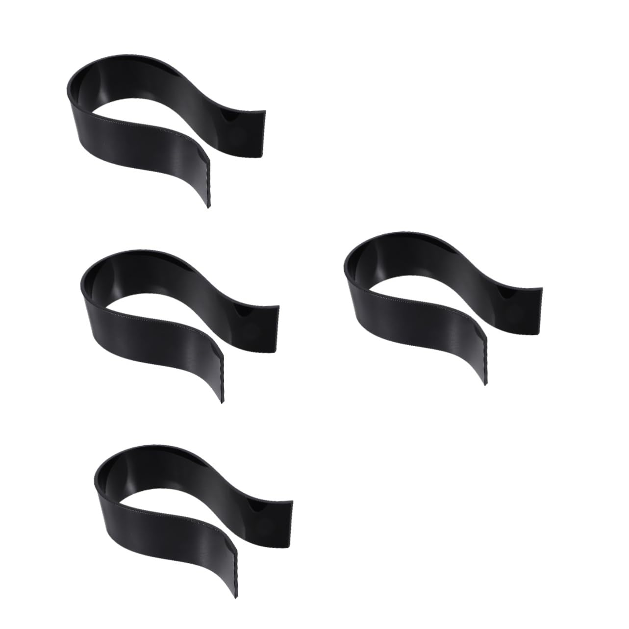 SEWACC 4 Stück Kopfhörerständer aus Acryl für Schreibtisch Stabiler Headset Halter zur Aufbewahrung und Präsentation Geeignet für Gaming Headsets Kopfhörer