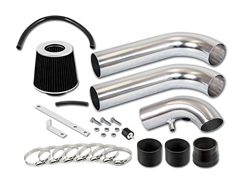 Velocity Concepts 3 Black Cold Air Intake Racing System + Filter For Dodge 02-10 Ram 1500 3.7L V6 4.7L V8