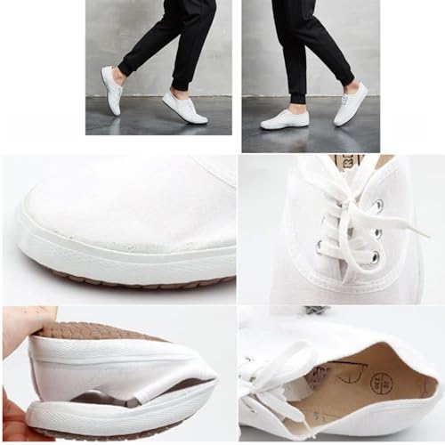 Canvas Martial Arts Tai Chi Shoes Men Women Taekwondo Shoes Kids Sports Soft Sole Breathable Training Adult Karate Shoes2