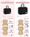 HOTOR Hanging Travel Toiletry Bag Women Essentials,Makeup Wash Bag