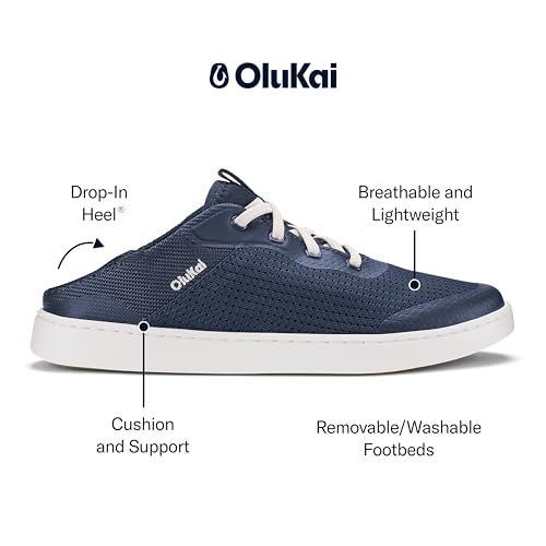 Image of OluKai Kahakai Women's Waterproof Leather Athletic Sneakers