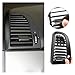 SOZEMARIN Dashboard Vent 1/3pcs Black Car Air Conditioner Air Outlet Cover Fit for Benz Viano W636/ Vito W639 2004-2015 Console Vent(Right)