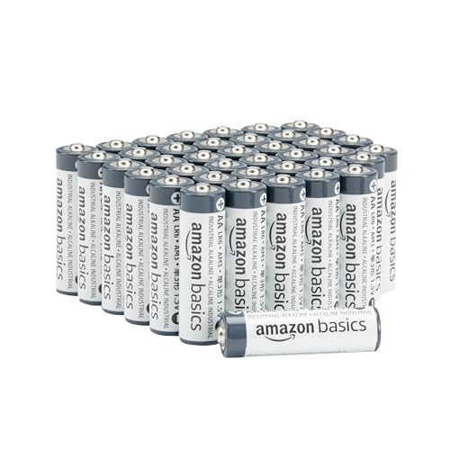 Amazon Basics - Paquete de 40 pilas industriales alcalinas AA,
