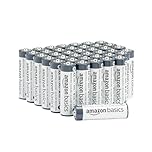Amazon Basics 40-Pack AA Alkaline Industrial Batteries, 1.5 Volt, 5-Year Shelf Life